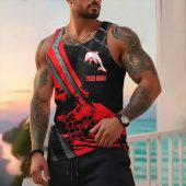 NRL Personalized Men's Tank Top Best Gift For Fan - New Arrivals