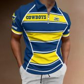 NRL Personalized Zipper Polo Shirt Best Gift For Fan