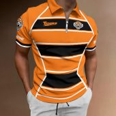 NRL Personalized Zipper Polo Shirt Best Gift For Fan