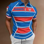 NRL Personalized Zipper Polo Shirt Best Gift For Fan