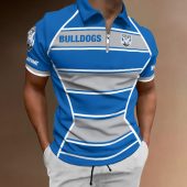 NRL Personalized Zipper Polo Shirt Best Gift For Fan