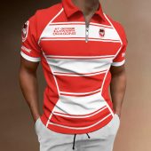 NRL Personalized Zipper Polo Shirt Best Gift For Fan