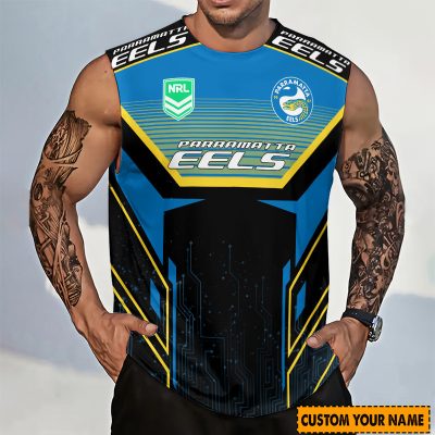 NRL Personalized Men's Tanktop For Sale 2025 - Limited Edition