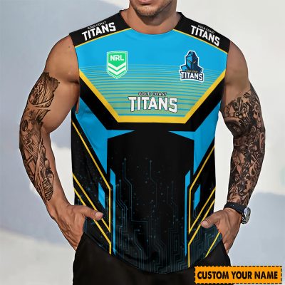 NRL Personalized Men's Tanktop For Sale 2025 - Limited Edition