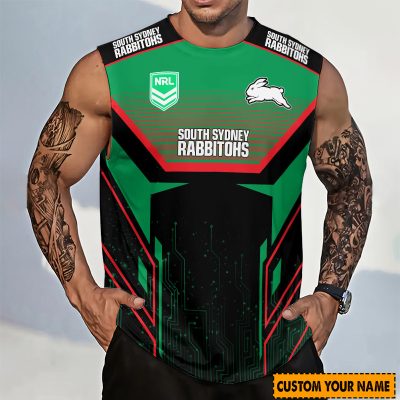 NRL Personalized Men's Tanktop For Sale 2025 - Limited Edition
