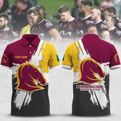 NRL Personalized Men's Polo For Fan Hot Sale 2025 - Limited Edition