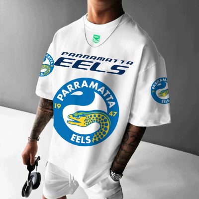 NRL Personalized White T-Shirt For Fan Hot Sale 2025 - Limited Edition