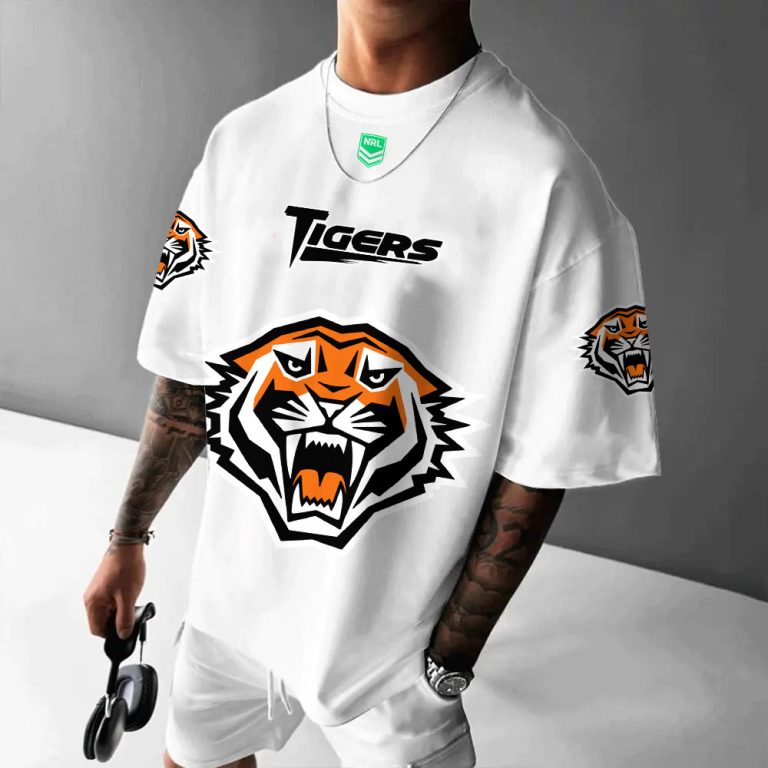 NRL Personalized White T-Shirt For Fan Hot Sale 2025 - Limited Edition