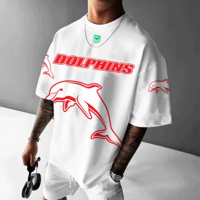 NRL Personalized White T-Shirt For Fan Hot Sale 2025 - Limited Edition