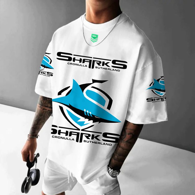 NRL Personalized White T-Shirt For Fan Hot Sale 2025 - Limited Edition