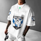 NRL Personalized White T-Shirt For Fan Hot Sale 2025 - Limited Edition