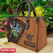 NRL Personalized Women's Leather Handbag For Fan Hot Sale 2025 - Limit