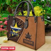 NRL Personalized Women's Leather Handbag For Fan Hot Sale 2025 - Limit