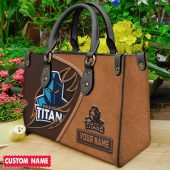 NRL Personalized Women's Leather Handbag For Fan Hot Sale 2025 - Limit