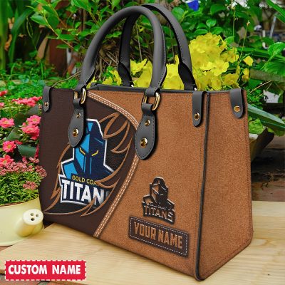 NRL Personalized Women's Leather Handbag For Fan Hot Sale 2025 - Limit