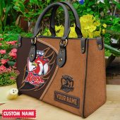 NRL Personalized Women's Leather Handbag For Fan Hot Sale 2025 - Limit