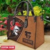 NRL Personalized Women's Leather Handbag For Fan Hot Sale 2025 - Limit