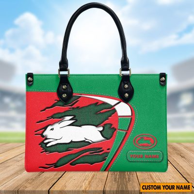 NRL Personalized Women's Leather Handbag For Fan - Limited Edition