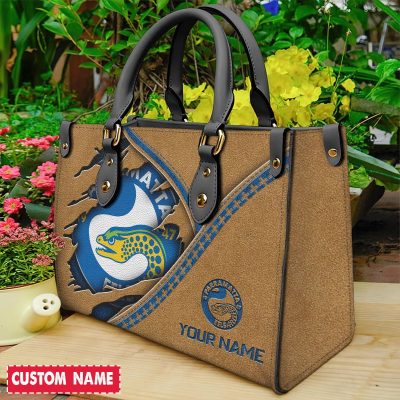 NRL Personalized Elegant Women's Leather Handbag For Fan - Limited Edi