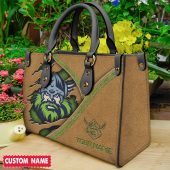 NRL Personalized Elegant Women's Leather Handbag For Fan - Limited Edi