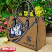 NRL Personalized Elegant Women's Leather Handbag For Fan - Limited Edi