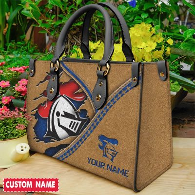 NRL Personalized Elegant Women's Leather Handbag For Fan - Limited Edi