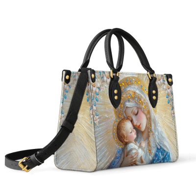 Divine Grace and Serenity Leather Bag