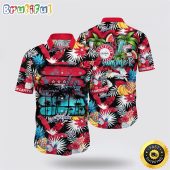 NHL Washington Capitals Hawaiian Shirt With Tropical Fruits Summer Hawaiian Shirt
