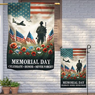 FLAGWIX Memorial Day Veteran Celebrate Honor Never Forget American Flag MLN2703F - Flagwix