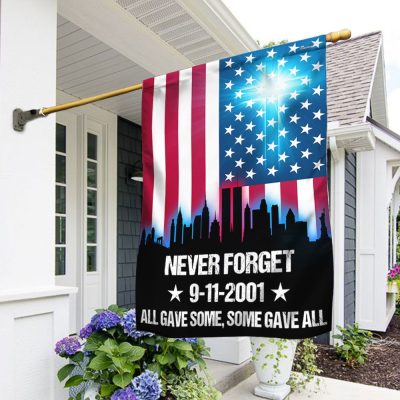Memorial Day September 11th Never Forget 911 Memorial Flag TPT986Fn - Flagwix