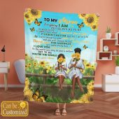 African American Blanket To My Mom Sunflower Blanket Thanks For Sacrifices You Make Every Day Blanket Blankets For Mothers Day 2 Jehdqy.jpg - demo10