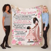 African American Since The Day I Was Small Daughter To Mom Mother S Day Gift Blankets For Mothers Day 3 Uqgb4e.jpg - demo10