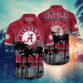 Alabama Crimson Tide Aloha Hawaiian Shirt, NCAA Hawaiian Shirt