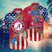 Alabama Crimson Tide NCAA Aloha Hawaiian Shirt 1, NCAA Hawaiian Shirt