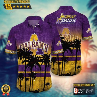 Albany Great Danes NCAA Hawaiian Shirt Men Youth Gifts Dad - Best Seller Shirts Design In Usa