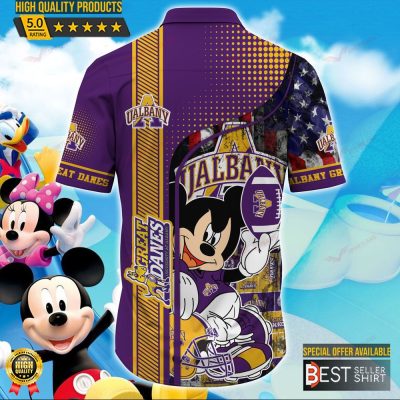 Albany Great Danes NCAA Hawaiian Shirt Outfit Men Youth Gifts For Dad - Best Seller Shirts Design In Usa