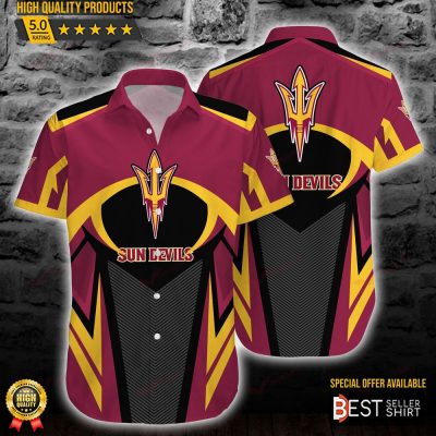 Arizona State Sun Devils NCAA Hawaiian Shirt and Short - Best Seller Shirts Design In Usa