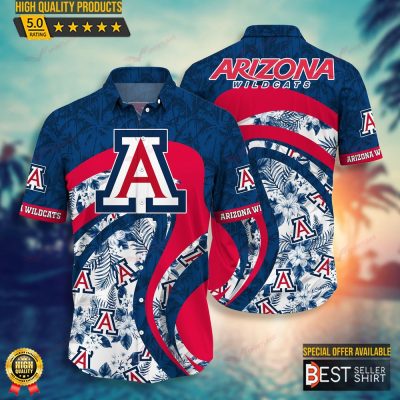 Arizona Wildcats Logo NCAA Hawaiian Shirt and Short - Best Seller Shirts Design In Usa