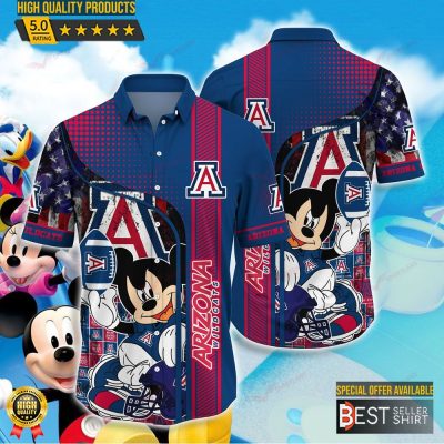 Arizona Wildcats NCAA Hawaiian Shirt Men Gifts Dad - Best Seller Shirts Design In Usa