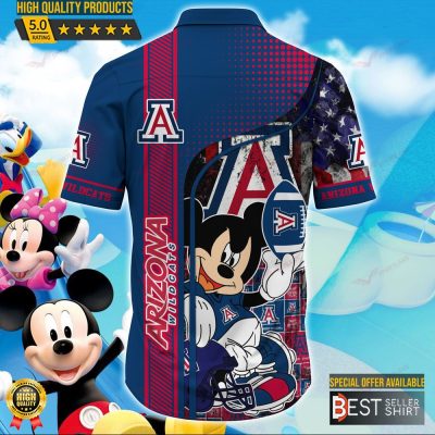 Arizona Wildcats NCAA Hawaiian Shirt Men Outfit Gifts Dad - Best Seller Shirts Design In Usa