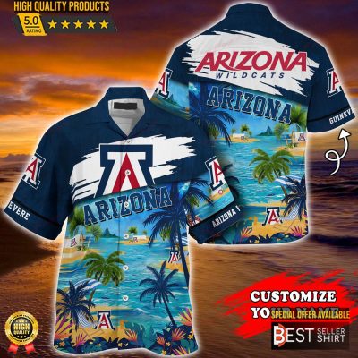 Arizona Wildcats NCAA Hawaiian Shirt Outfit Men Gifts For Dad - Best Seller Shirts Design In Usa