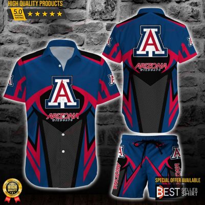 Arizona Wildcats NCAA Hawaiian Shirt and Short - Best Seller Shirts Design In Usa