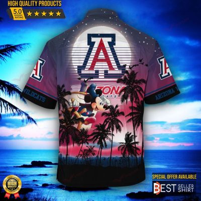 Arizona Wildcats NCAA Logo Hawaiian Shirt Outfit Men Gifts Dad - Best Seller Shirts Design In Usa