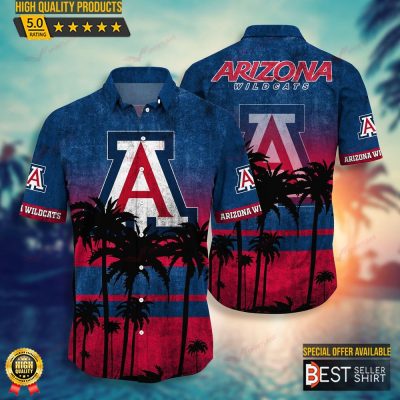 Arizona Wildcats NCAA Outfit Hawaiian Shirt Men Gifts Dad - Best Seller Shirts Design In Usa