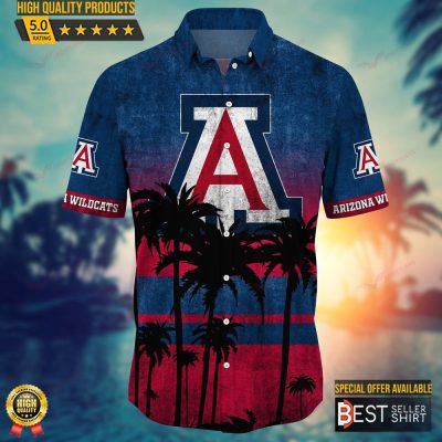 Arizona Wildcats NCAA Outfit Hawaiian Shirt Men Gifts Dad - Best Seller Shirts Design In Usa