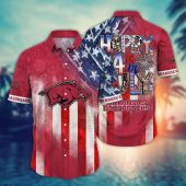 Arkansas Razorbacks NCAA Aloha Hawaiian Shirt 4, NCAA Hawaiian Shirt