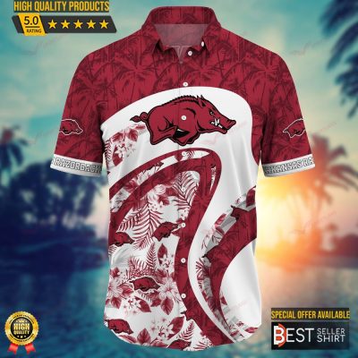 Arkansas Razorbacks NCAA Hawaiian Shirt For Men - Best Seller Shirts Design In Usa