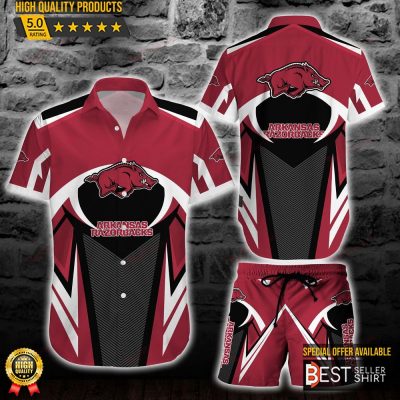 Arkansas Razorbacks NCAA Hawaiian Shirt and Short - Best Seller Shirts Design In Usa