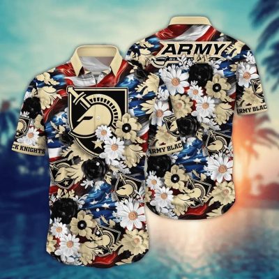 Army Black Knights NCAA Aloha Hawaiian Shirt 1, NCAA Hawaiian Shirt