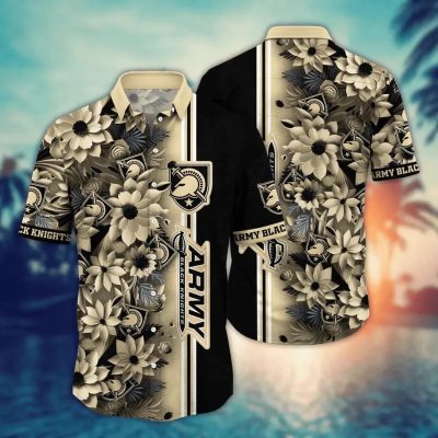 Army Black Knights NCAA Flower Aloha Hawaiian Shirt 3, NCAA Hawaiian Shirt